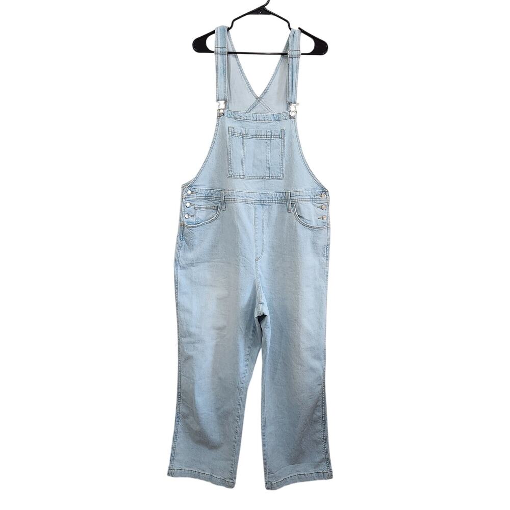 Universal Thread Light Blue Denim Jumpsuit Pants